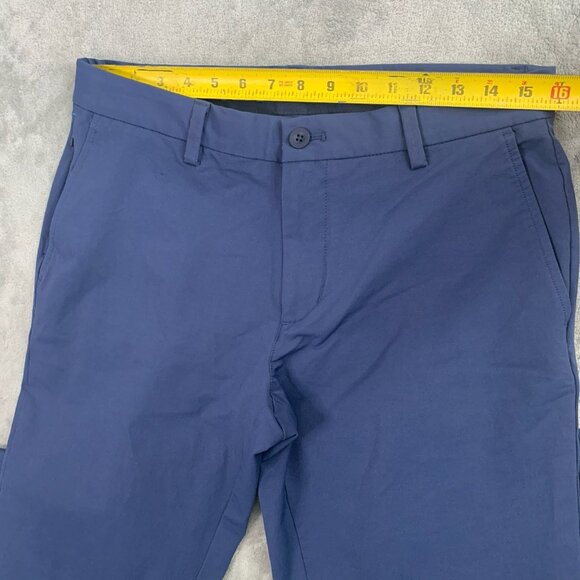 Vineyard Vines Pants Mens 32x28” Blue Chinos On The Go Performance Stretch Golf - Picture 7 of 15